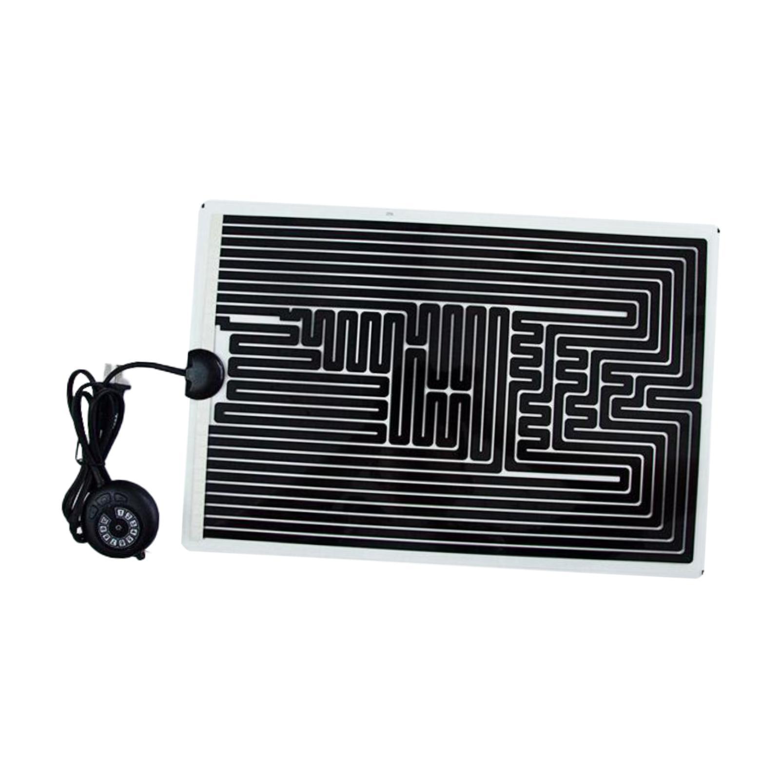 Reptile Heating Mat - Reptile Heating Pad Portable Adjustable Temperature
