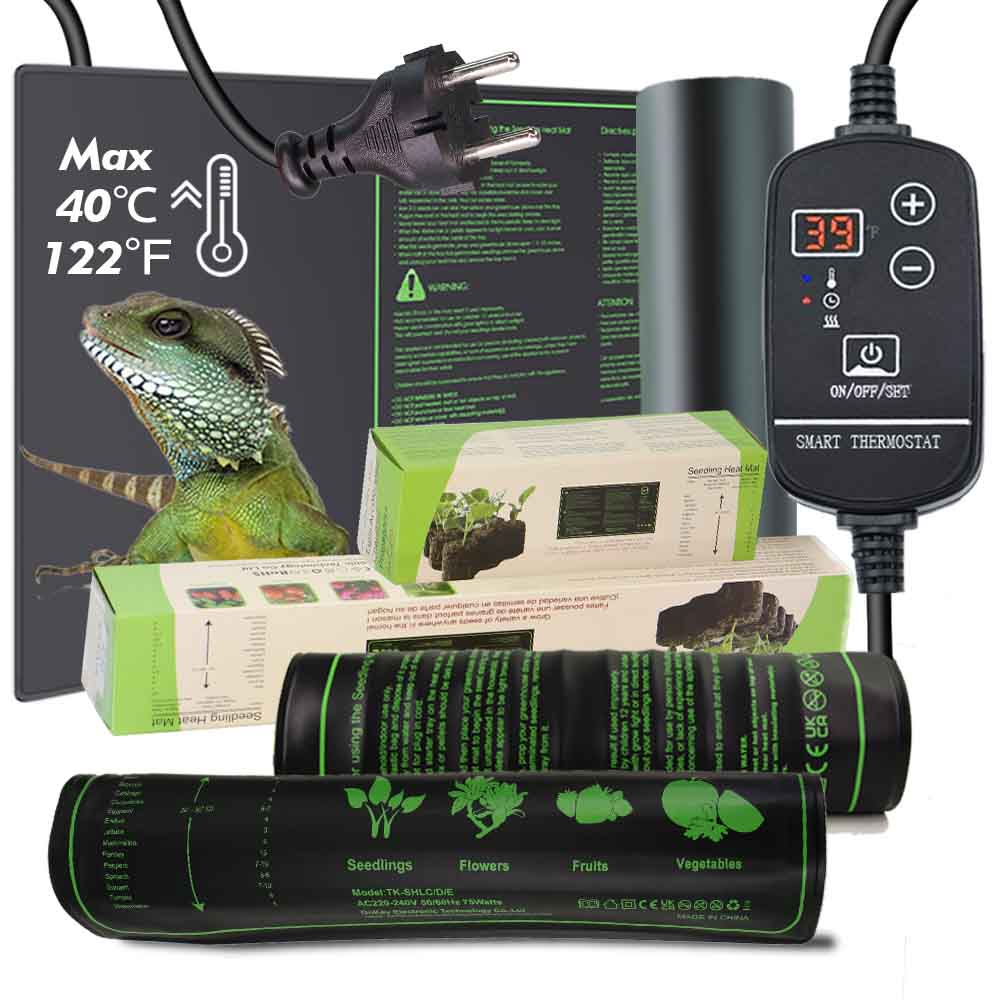 7-100W Plants Heating Pad with - đánh giá và giá Reptile Heating Mat