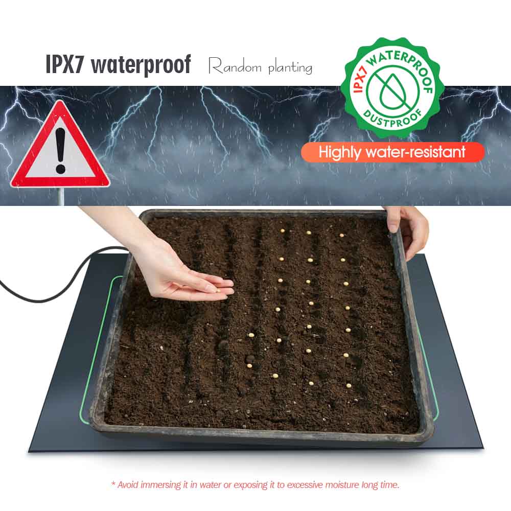 7-100W Plants Heating Pad with - đánh giá và giá Reptile Heating Mat