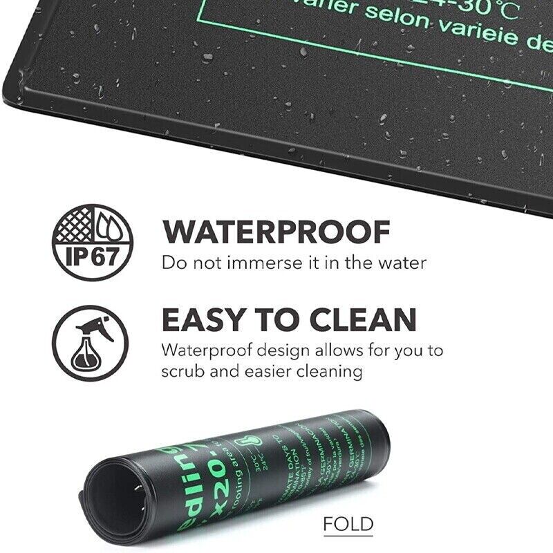 LERWAY 21W Seedling Heating Ma - đánh giá và giá Reptile Heating Mat