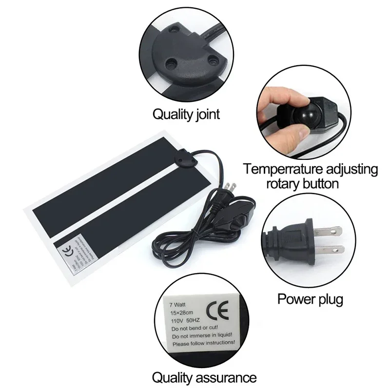 5W/14W/20W Pet Heating Pad Rep - đánh giá và giá Reptile Heating Mat