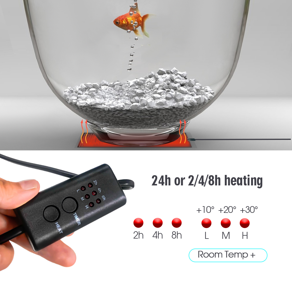 EU Plug 5-20W Reptiles Adjusta - đánh giá và giá Reptile Heating Mat